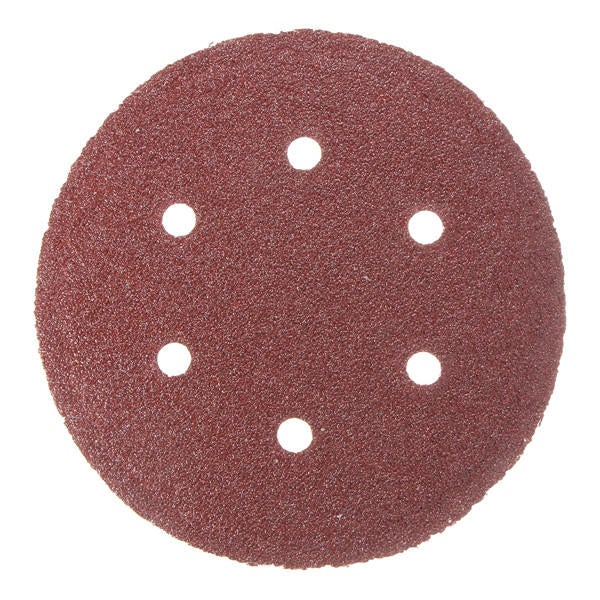 25pcs 6 Inch Sanding Discs 40 60 80 120 180 240 Grit Sanding Paper
