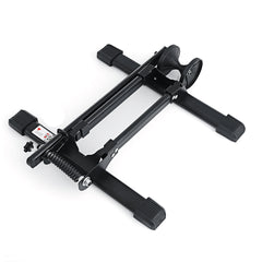 Aluminum Alloy Bike Stand L-shape Single Biycle Storage Black Floor Rack MTB Road Bike Holder