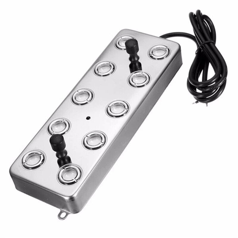 2/4/6/8/10/12 Head Fogger Industrial Humidifier Ultrasonic Mist Maker 1.5M Wire Greenhouse HydroponicsPool Landscape Mist Generator