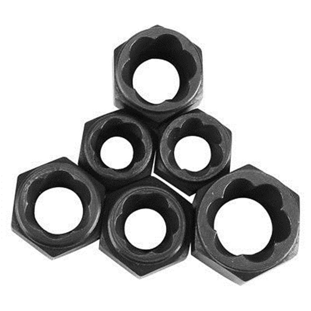 11pcs 9-19mm Damaged Nut Bolt Remover Set Screw Extractor Locking Socket Threading Tools Kit