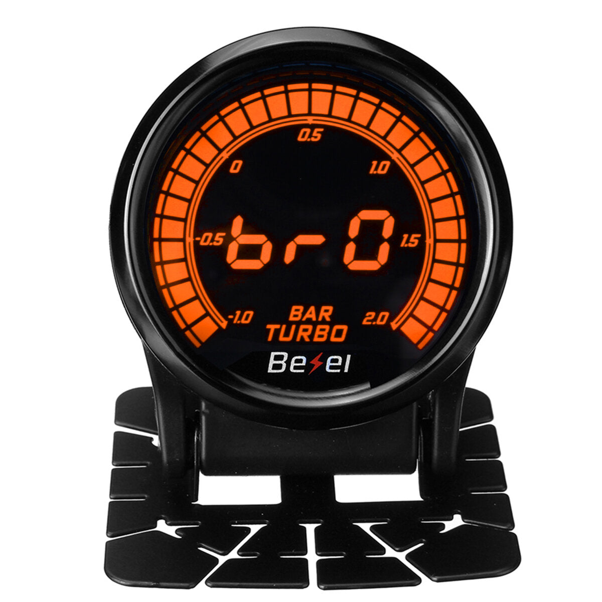 2'' 52mm Car Turbo Boost Pressure Gauge Meter Digital LED Display w/Sensor 2 BAR
