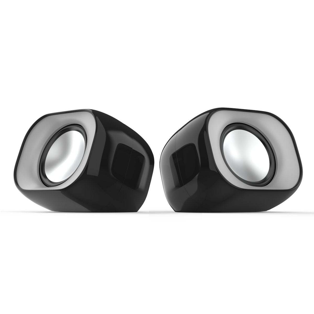 Multimedia Speaker Mini USB Stereo Surround Sound Three-band Equalization Desktop Speaker for Laptop Computer