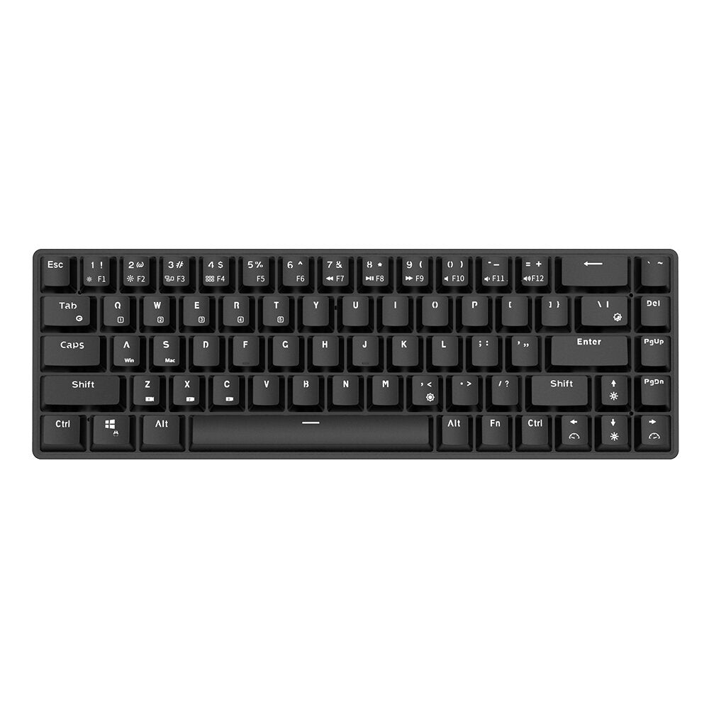 Mechanical Keyboard 68 Keys TTC Switch Hot Swappable Dual Mode Wireless Bluetooth 5.1 Type-C Wired RGB Backlit RK68 Gaming Keyboard
