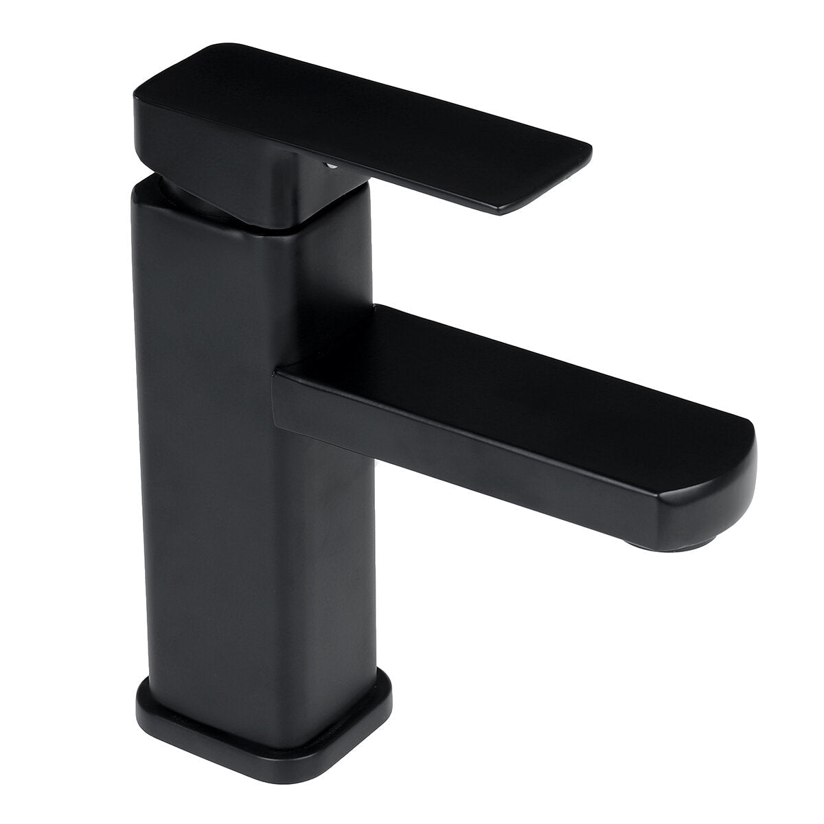 Black Bathroom Sink Faucet Basin Cold/Hot Mixer Tap Single Handle