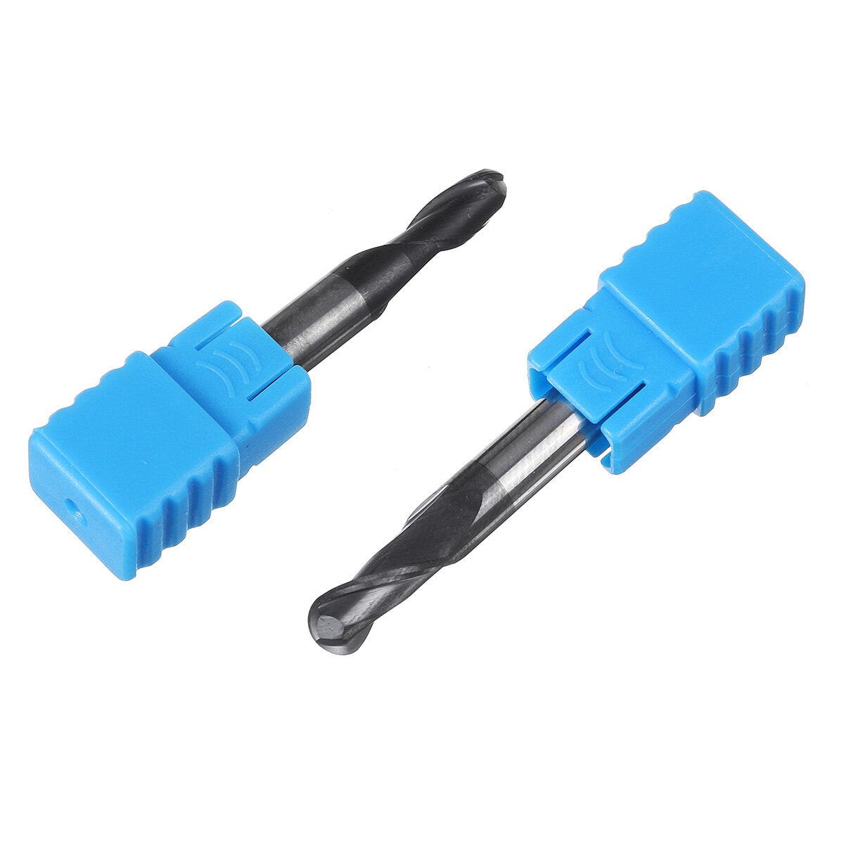 7pcs 4 Flutes Ball Nose End Mill Set 55 Degree CNC Milling Cutter