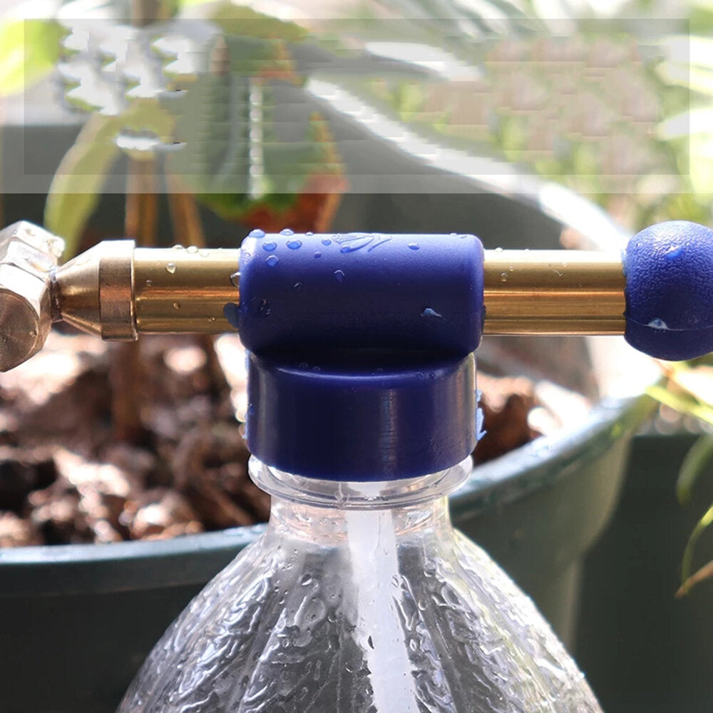 Reciprocating Head Brass Sprayer Airbrush Hand Pressure Sprayer Garden Watering Garden Bottle for Pesticide Irrigation Tools