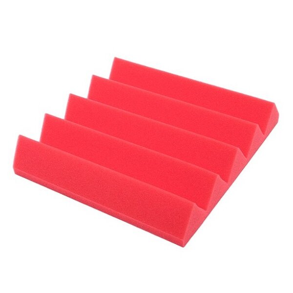 6 Pcs Acoustic Foam Panels 2x10x10 inch Soundproofing Studio Wedge Tiles for Home Sound Insulation