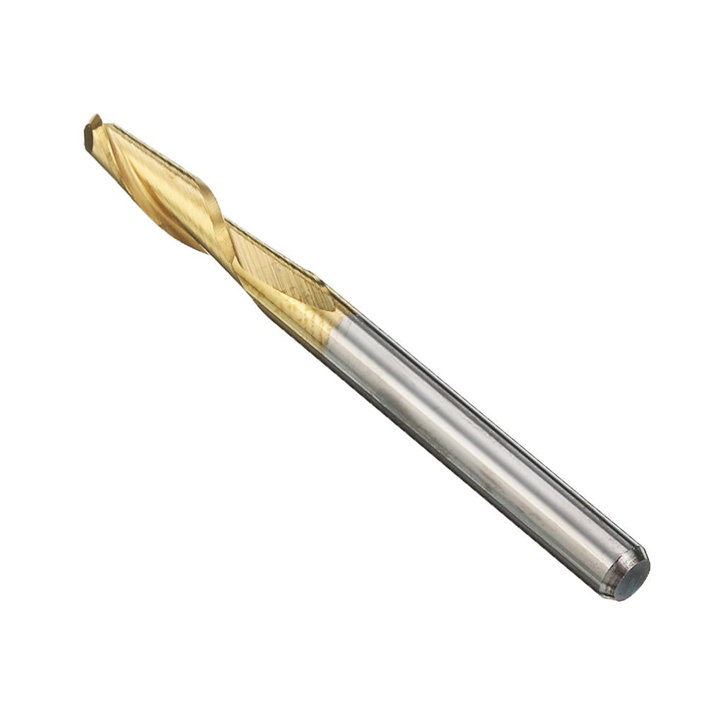 10pcs3.175mm Shank Titanium Coated Ball Nose End Milling Cutter Set 1mm-3.175mm CNC Milling Cutter