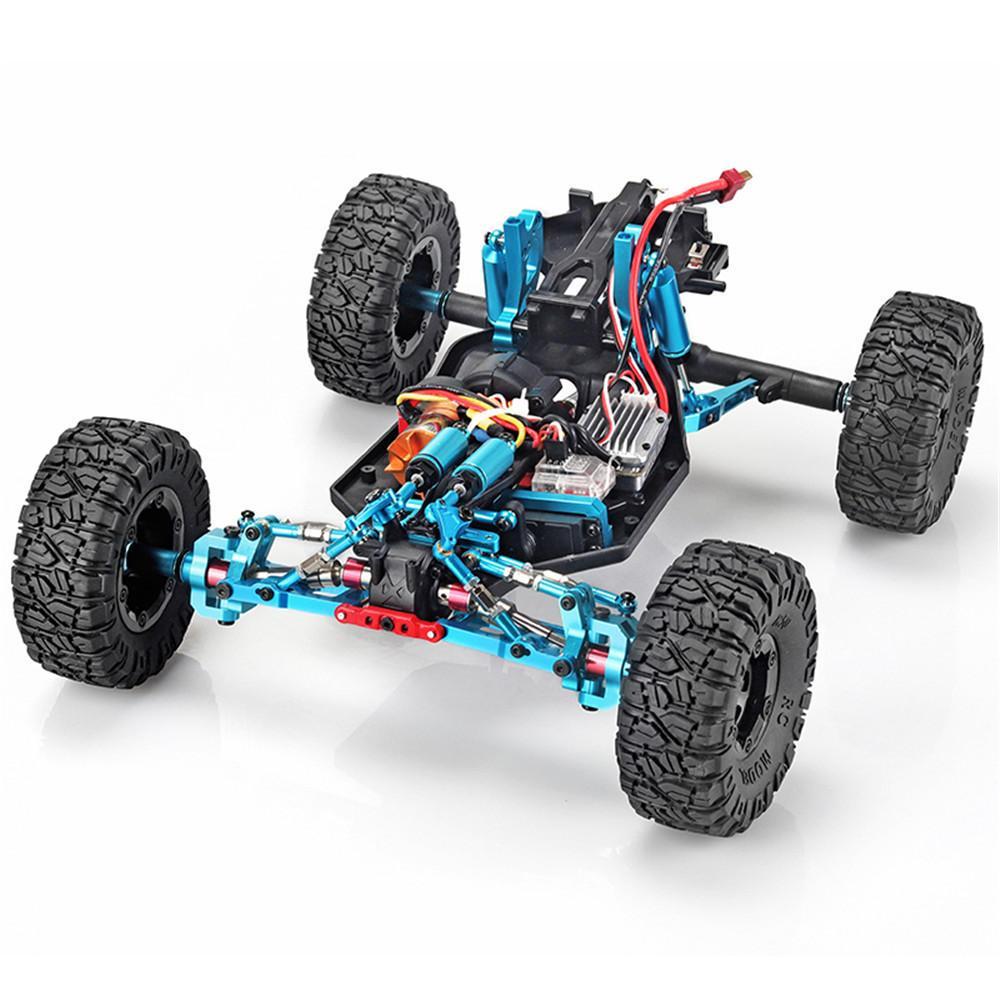 RC Car 4WD 2.4G Brushed High Speed 35km/H Metal Body Shell Desert Off-road RC Truck RTR RC Vehicle Models