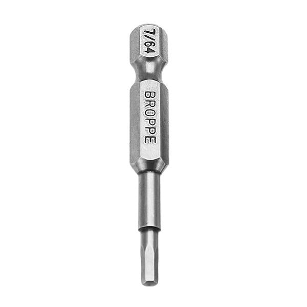 10pcs SAE 5/64-5/16 Inch Hex Head Screwdriver Bit 1/4 Inch Hex Shank Magnetic Screwdriver Bit