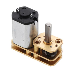 DC12V 105rpm 1:200 Ratio DC Motor Permanent Magnet Reduction Gear Motor