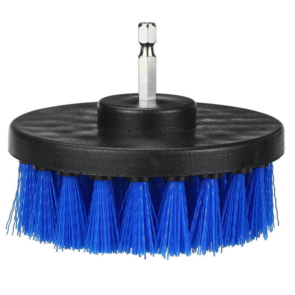 11pcs Drill Scrubber Cleaning Drill Brush Set with Scouring Pad Extension Rod for Car Kitchen Grill Tile