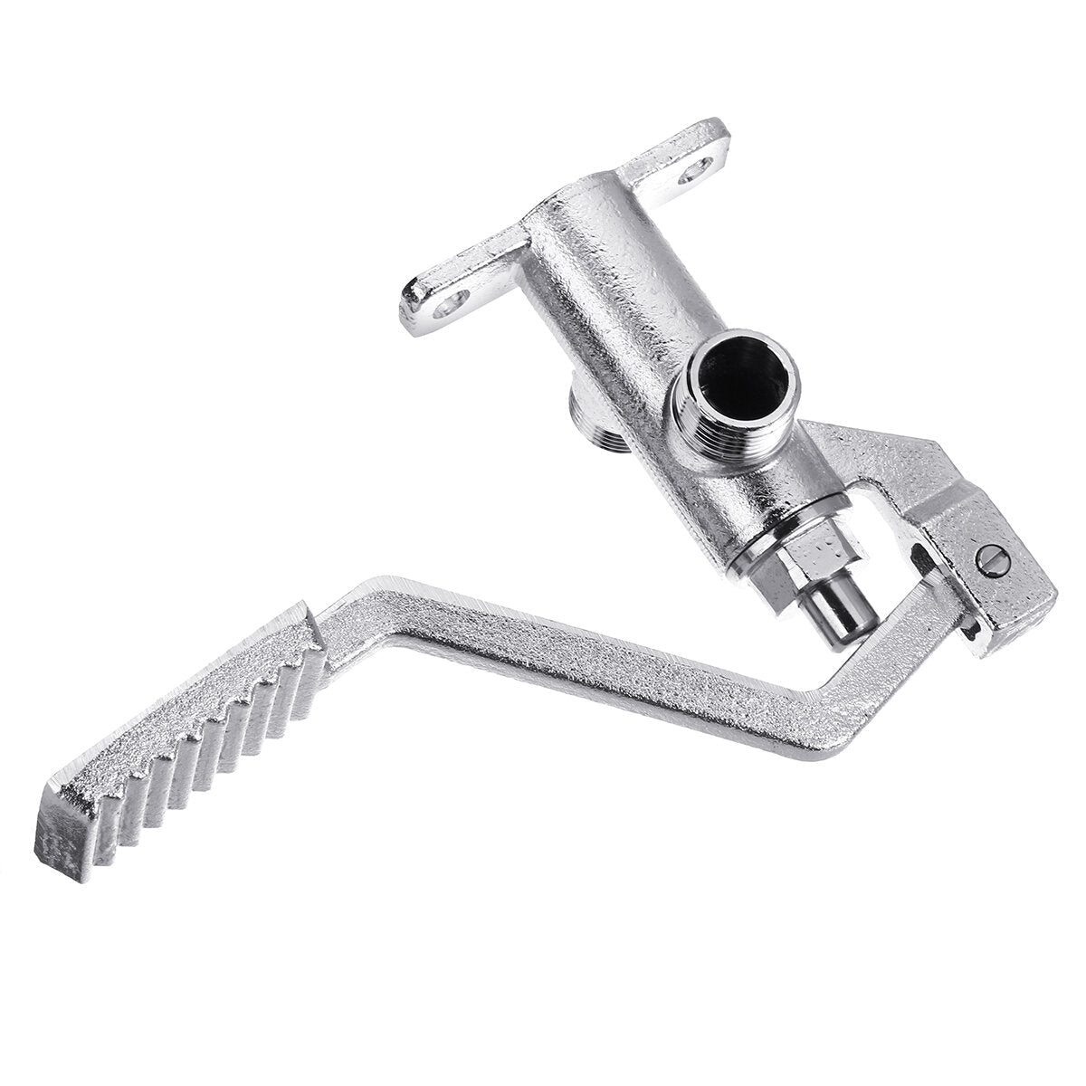 Durable Foot Pedal Valve Faucet Vertical Basin Switch Hospital Sink Tap