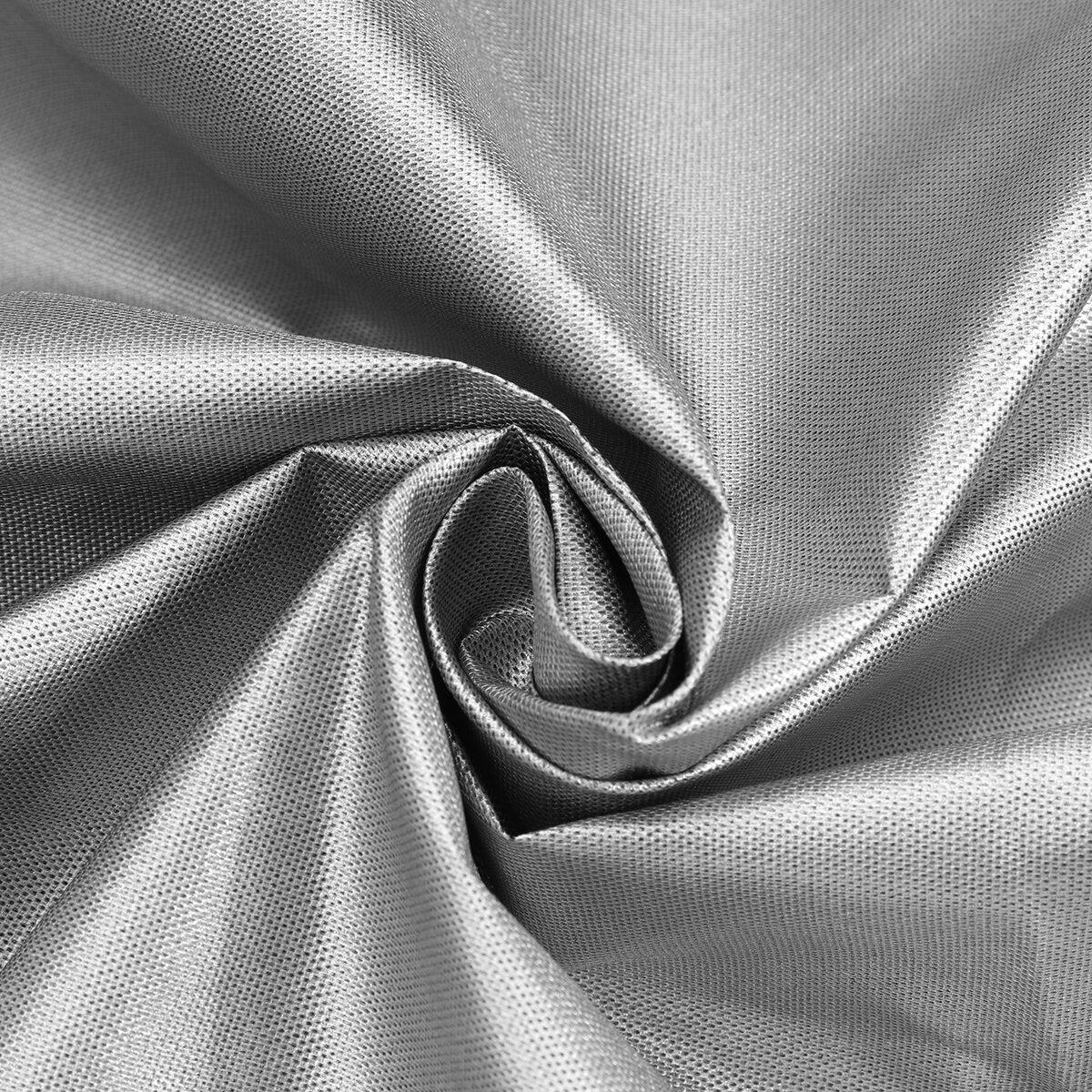 12ft / 14ft / 16ft / 18ft Jon Boat Cover 210D Waterproof Sun Protection Silver