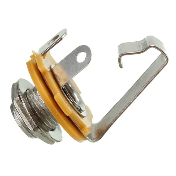 10Pcs 1/4'' 6.35mm Mono Input Jack Socket For LP TL Electric Guitar Bass