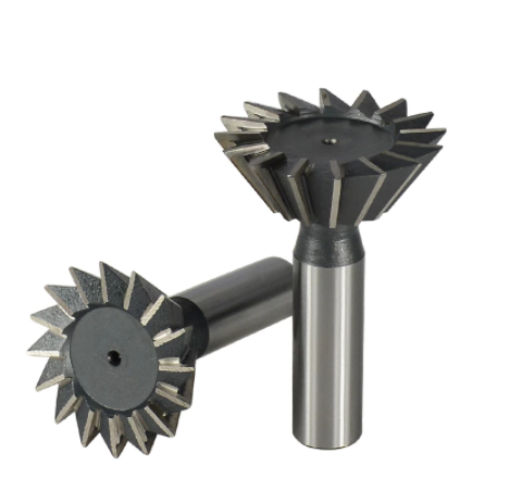 45 55 60 Degree Dovetail Milling Cutter CNC Planer Straight Shank High Speed Steel