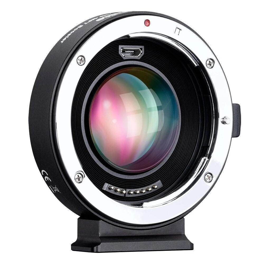 Booster 0.71X Focal Reducer Booster AF Lens Mount Adapter for Canon EF Lens to for Panasonic for Olympus M4/3 Camera