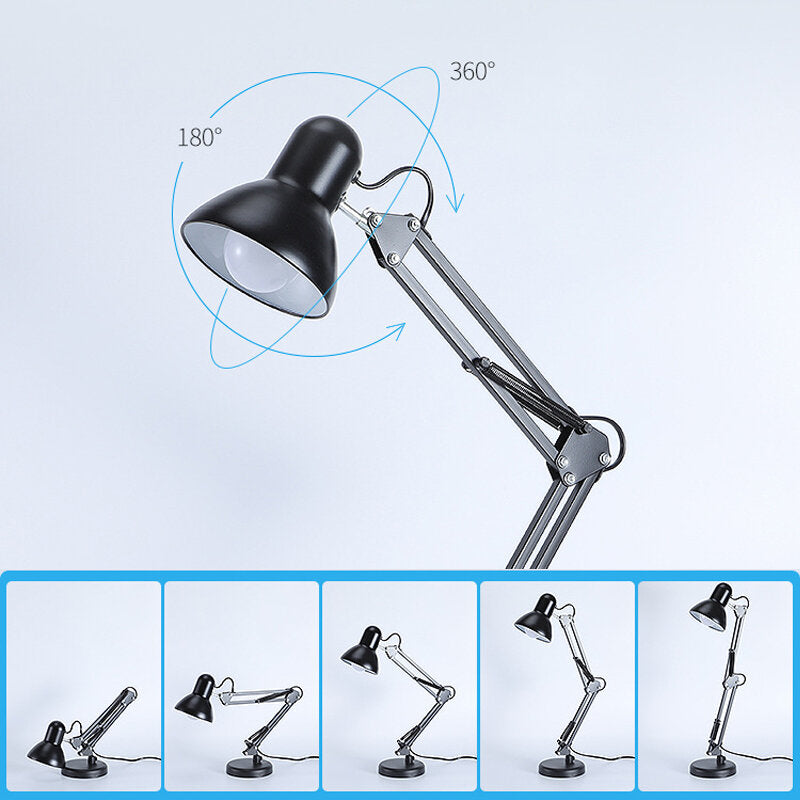 LED Lampe Schreibtischlampe Arbeitslamp Leselampe Beleuchtung Tischlampe Bulb not included