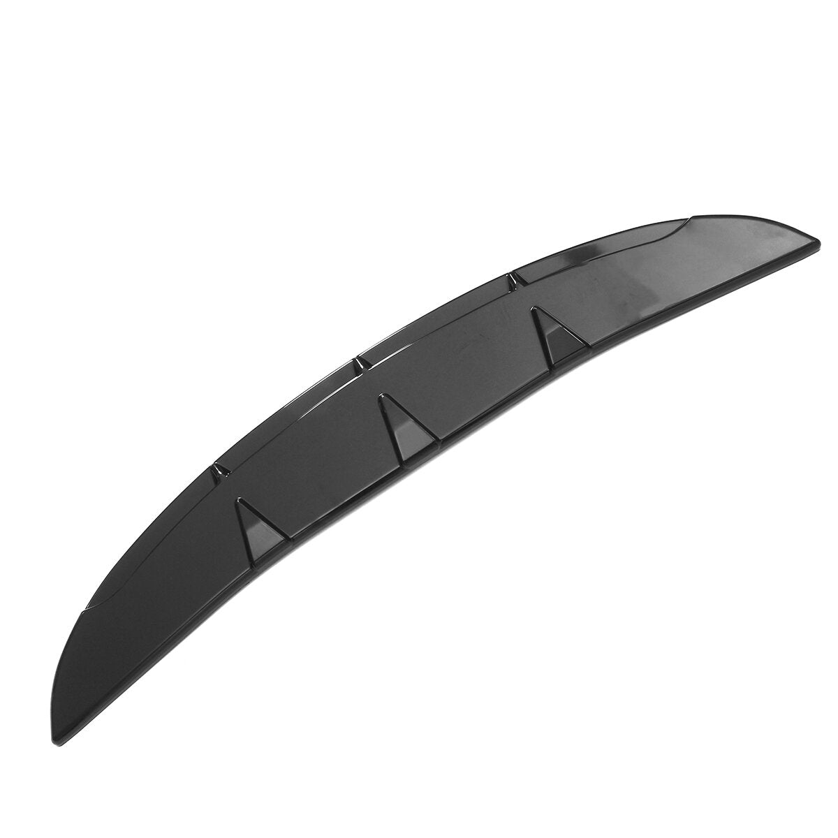 For Car Universal Glossy Black Front Bumper Lip Body Kit Spoiler