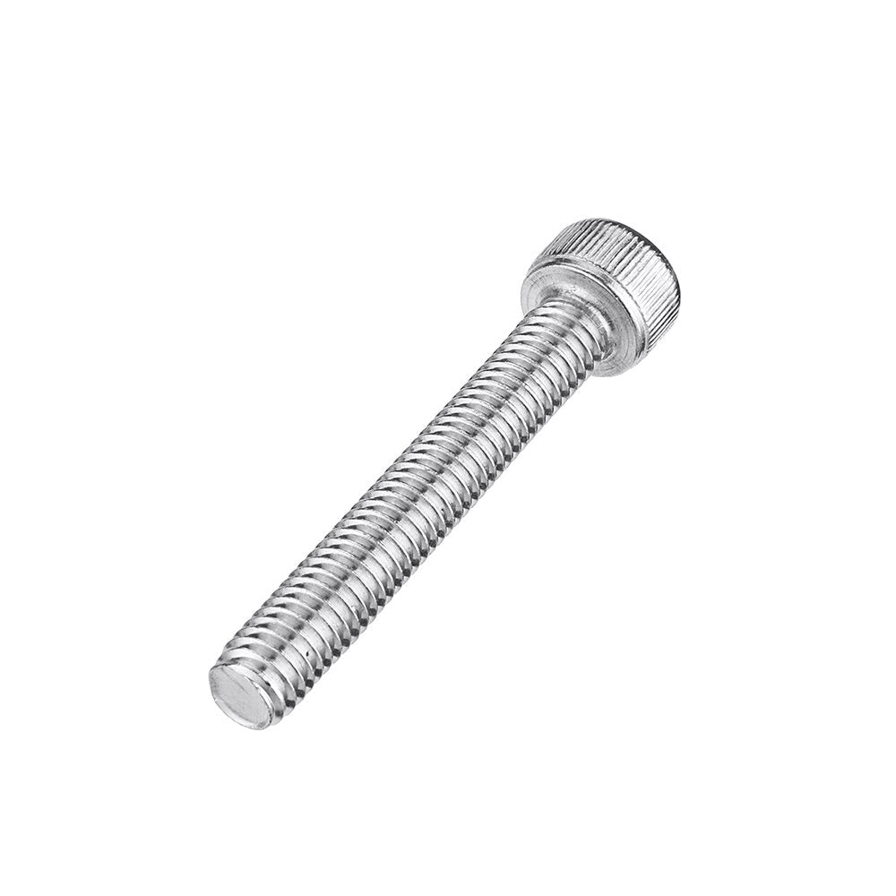 88Pcs M6 Hex Socket Cap Head Screw Bolts Assortment Set 304 Stainless Steel