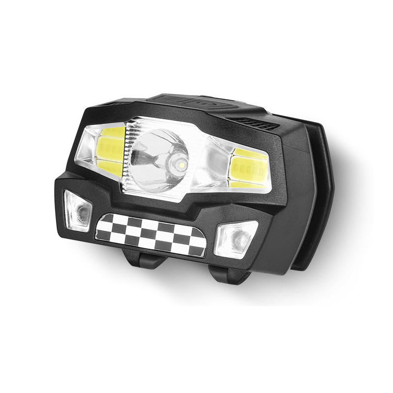 800LM COB+XPG Induction Sensor Headlamp 3 Modes USB Charging 45 Rotation Cycling Hunting Emergency Lantern