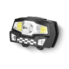 800LM COB+XPG Induction Sensor Headlamp 3 Modes USB Charging 45 Rotation Cycling Hunting Emergency Lantern