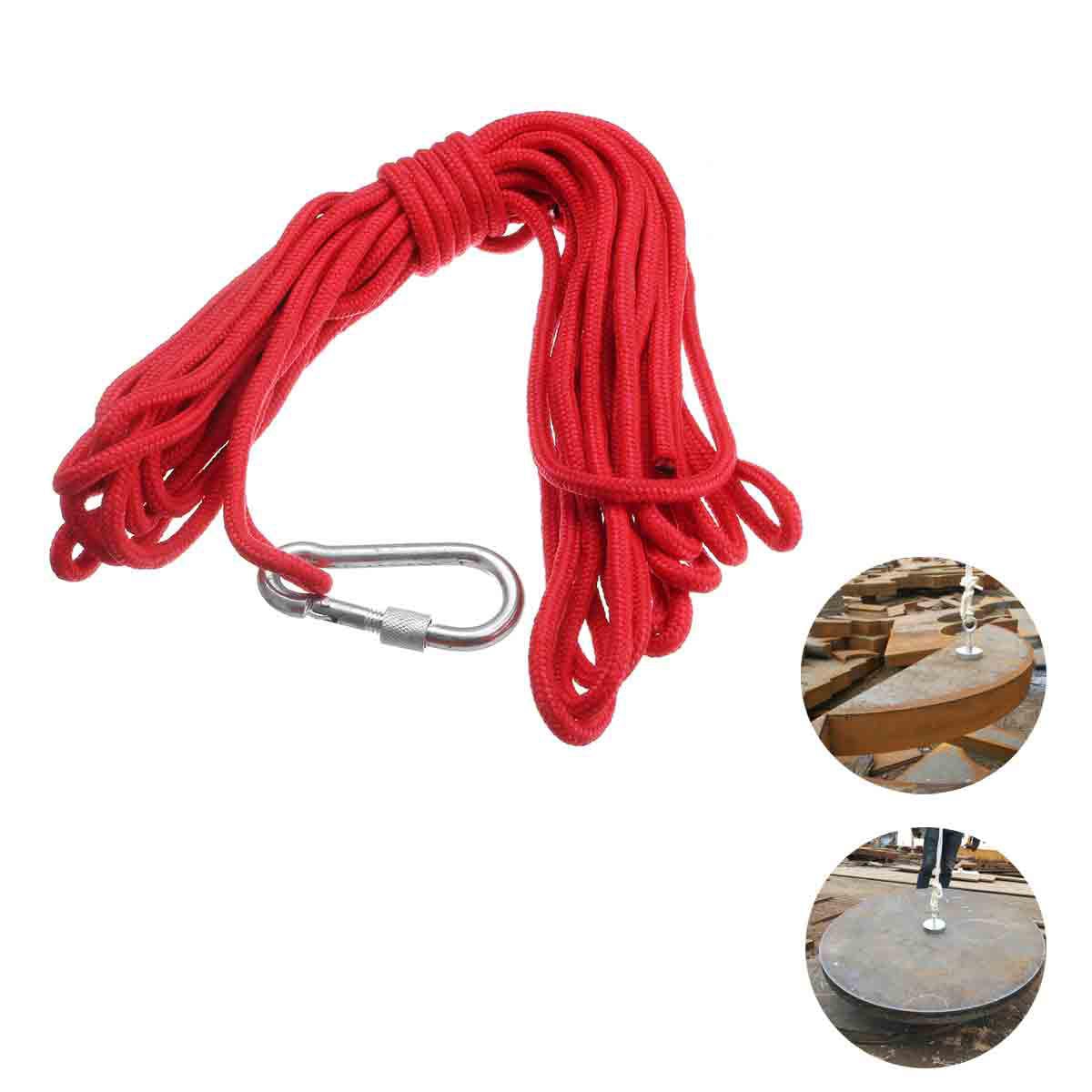20M Rope with Hook for Neodymium Recovery Salvage Magnet Hanging