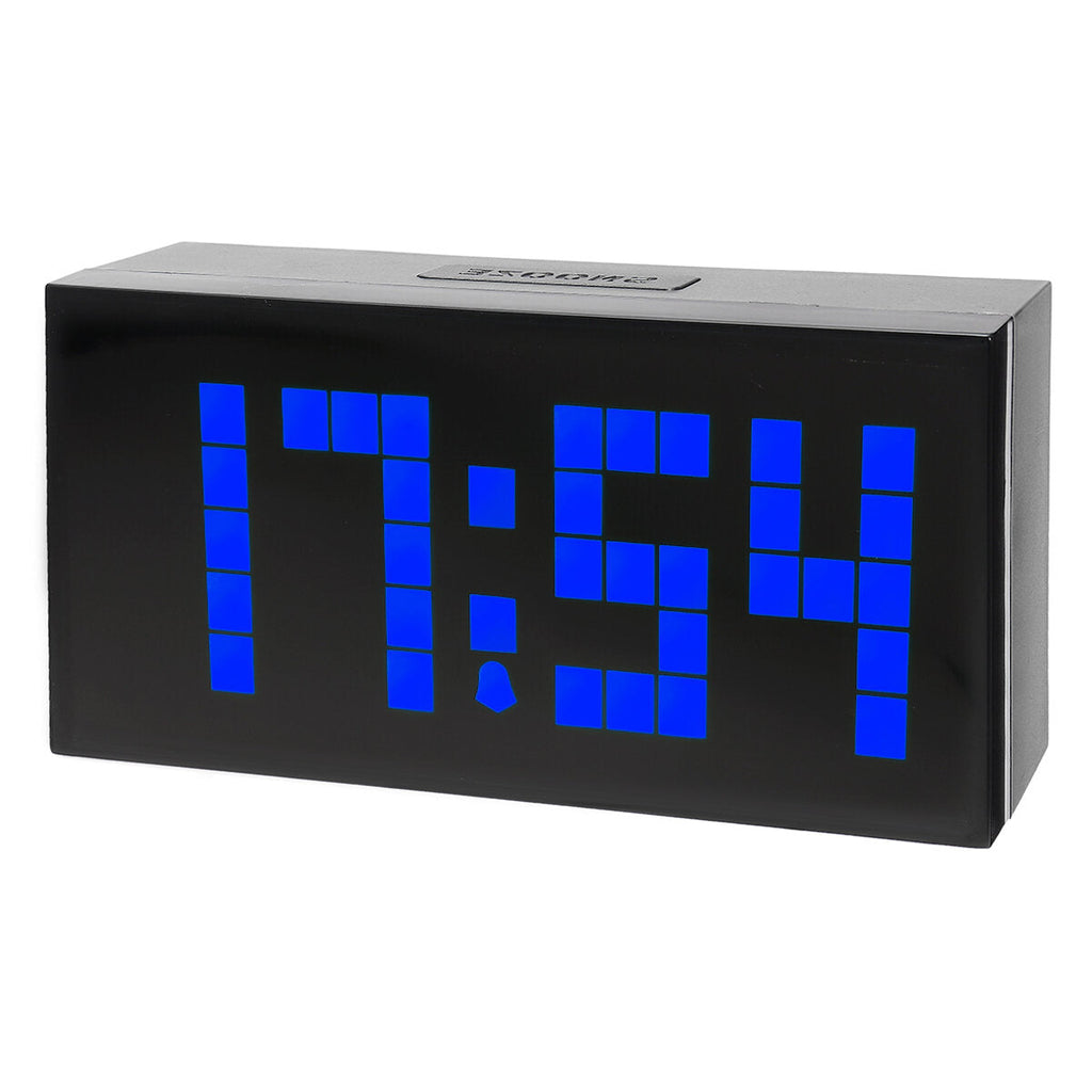 Electronic Creative LED Dot Design Digit Cube Thermometer Date Clock