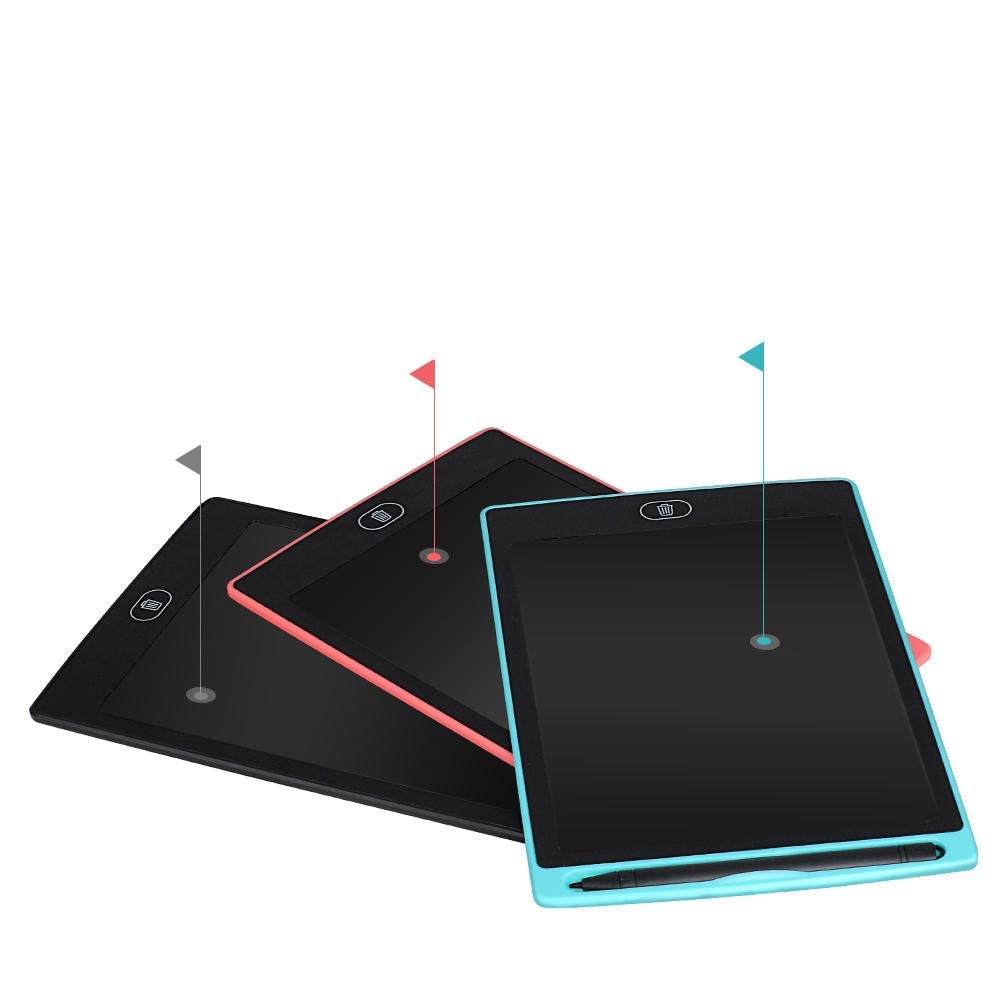 A5 color LCD screen 12 inch writing board drawing waterproof lock key one key eraser toy gift