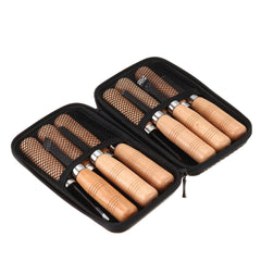 12Pcs Wood Carving Spoon Cutting Chip Hook Set Kit Wood Carving Whittling Tools