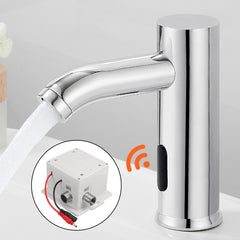 Induction Sensor Stainless Steel Faucet Sensor Faucet Single Cold Basin Sensor Tap Hot And Cold Water Faucet