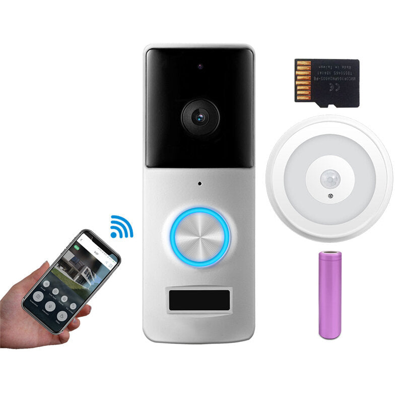 2MP 1080P Wifi Video Doorbell PIR Motion Detect / Two-way Intercom / Night Vision / Waterproof Outdoor Camera Door Bell