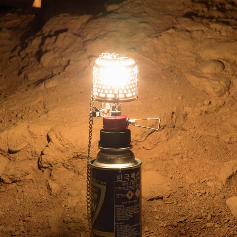 Portable Light Weight Camping Gas Lamp Outdoor Night Tent Lamp