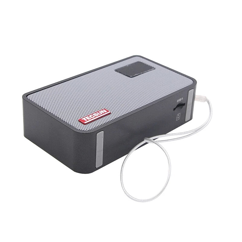 FM Mini-loudspeaker Digital Tuning Recorder MP3 Player Radio Speaker Support TF Card