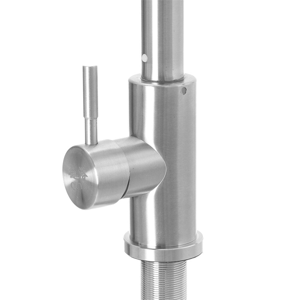 Stainless Steel Hot And Cold Pull Tap Simple Kitchen Sink Faucets
