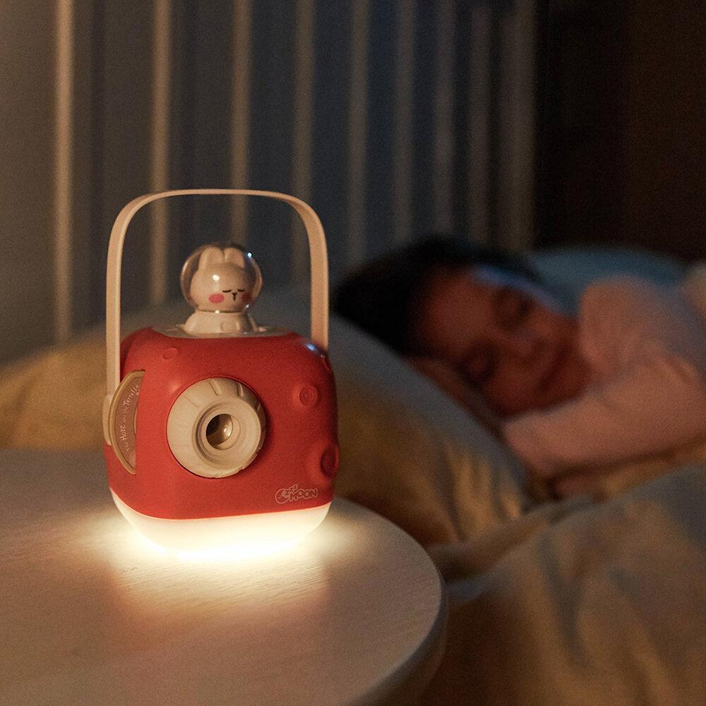 Children's Bedtime Story Projector Lamp Soothing Music Relax Easy Sleep Baby Night Light 30min Timer Shutdown