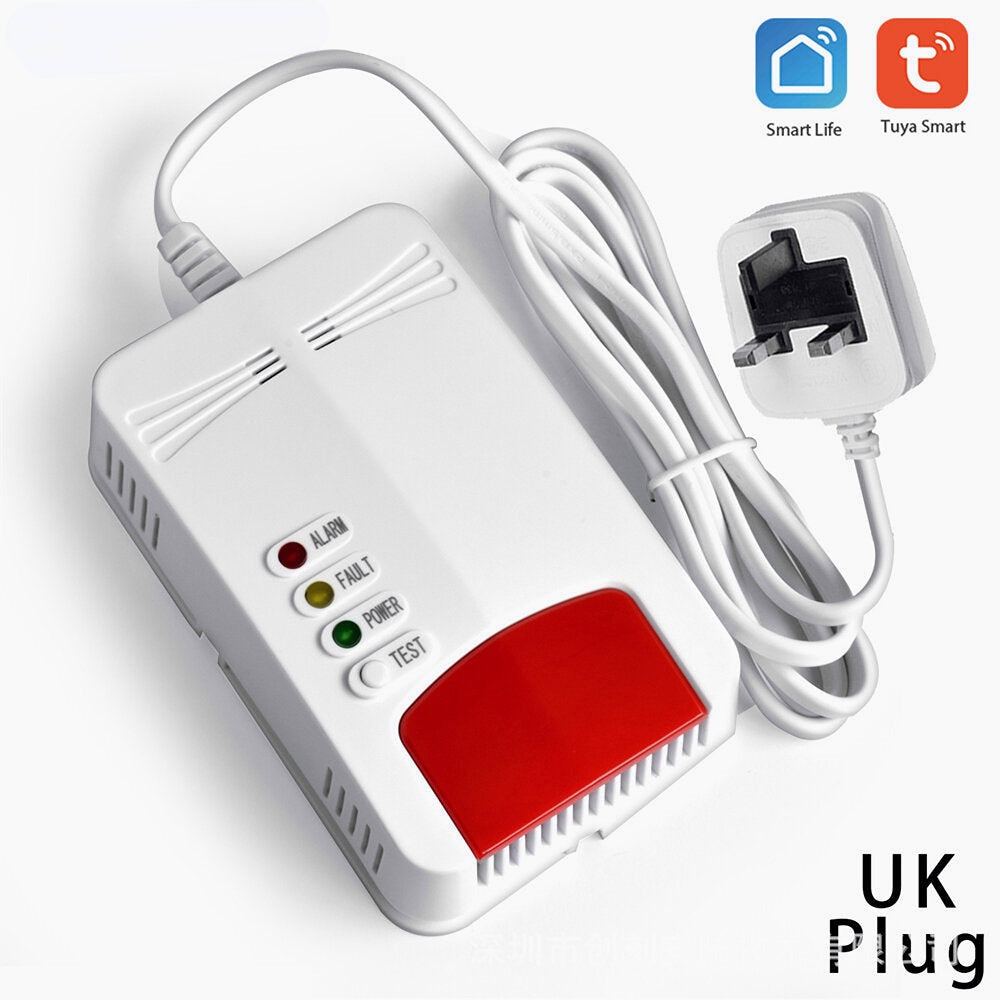 WIFI Gas Detector APP Notification Gas Alarm Sensor For Smart Home Kit Remote Alarm Eco-System