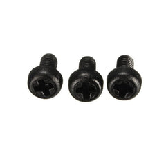 M3NP1 50Pcs M3 Nylon Screw Bolt Black Round Phillips Screw Nut Nylon PCB Standoff Assortment 5-25mm