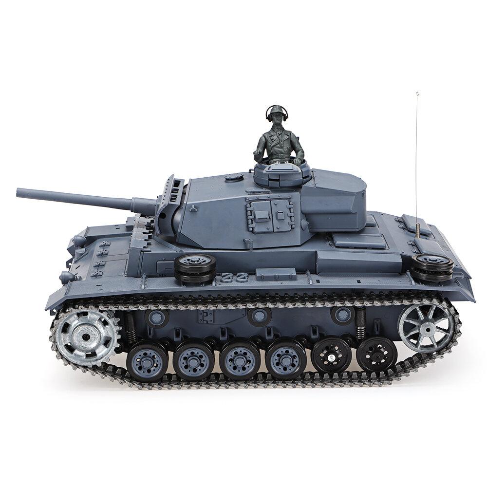 2.4G RC Tank Car Vehicle Models w/ Metal Barrel Basic Version