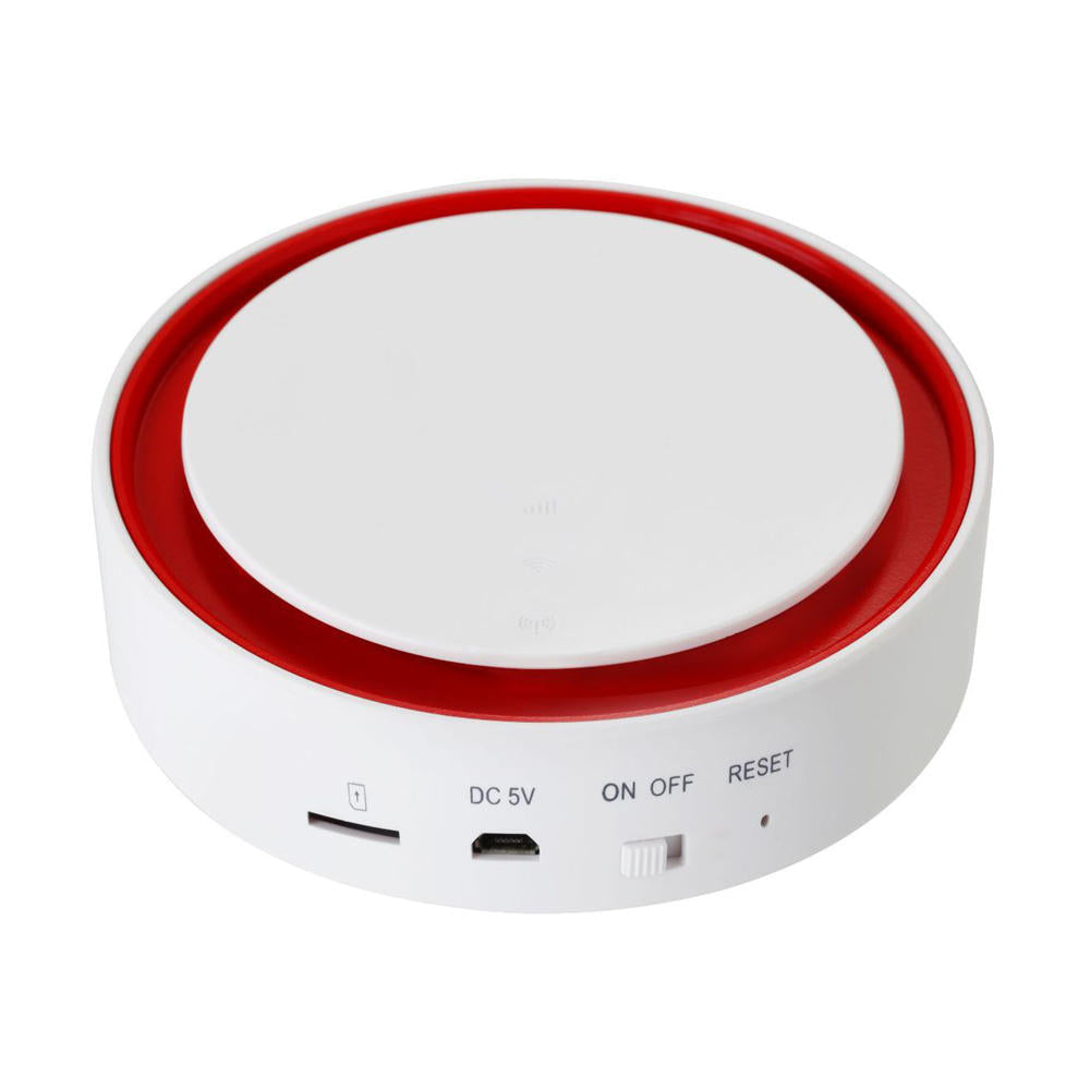 Wireless Wifi 433MHz GSM PIR Sensor Door Contact Open Sensor Flash Siren Security Alarm System Work with Tuya APP For Smart Home