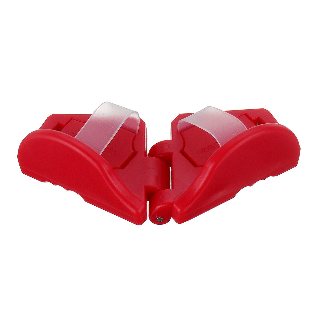 Red Magnetic Safety Nailer ABS Finger Nailer Protect Your Fingers for Hammering Nail