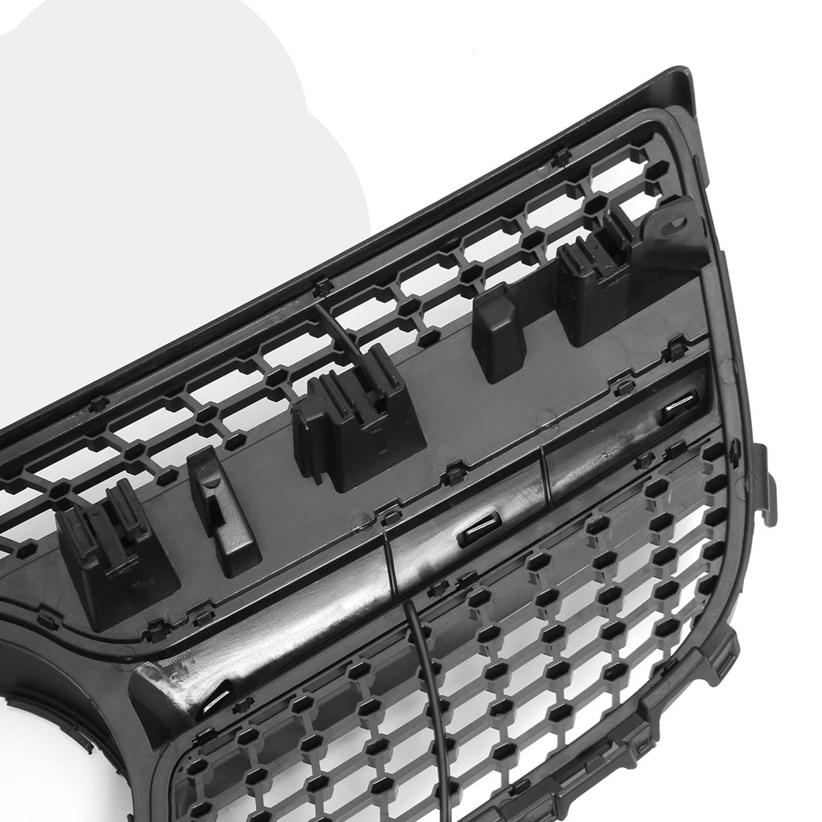Diamond Black Front Grille Grill For Mercedes Benz