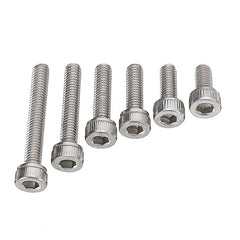 M3SH4 M3 Stainless Steel Hex Socket Cap Head Screw Allen Bolt Assortment Kit 120Pcs