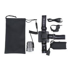 1200lm LED Headlamp USB Rechargeable 4 Mode Super Bright Flashlight Bike Headlight Camping Running Cycling Fishing