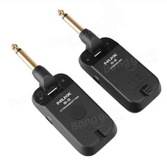 2.4G 4 Channels Rechargeable Wireless System Transmitter & Receiver For Guitar Bass