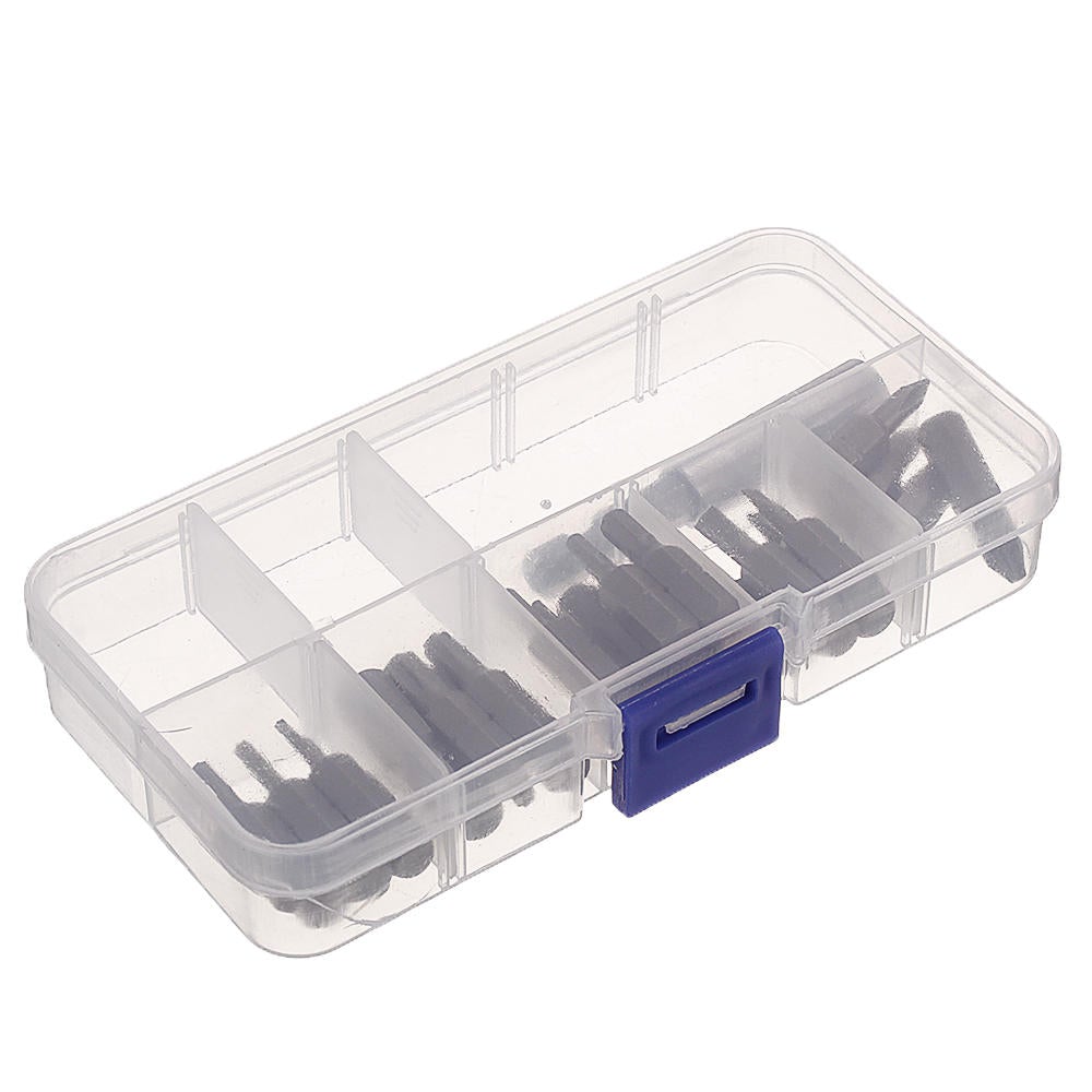 29Pcs S2 Screwdriver Bit Set Phillips Slotted Torx Hex Screwdriver Bits with Extension Rod 1/4 Inch Hex Shank