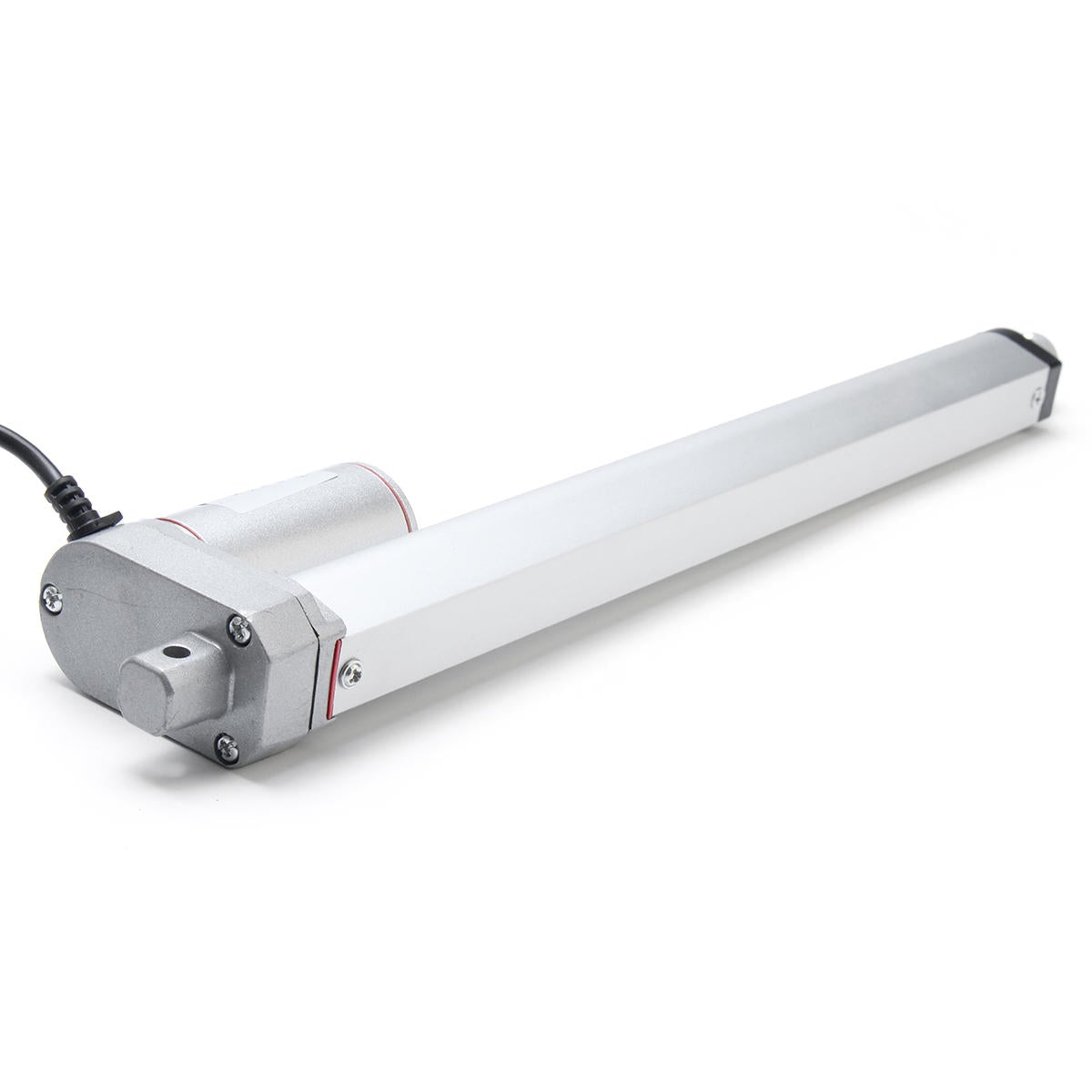 50mm-400mm DC 12V 12mm/s IP54 Linear Actuator Motor 1100N Aluminum Alloy with 2 Brackets