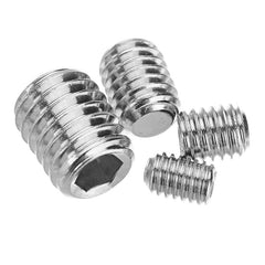 50pcs Stainless Steel Socket Hex Set Screw M4 M5 M6 M8 for Inside Cornor Joint