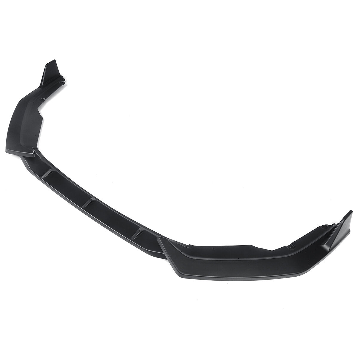 Matte Black Front Bumper Lip Body Kit Spoiler