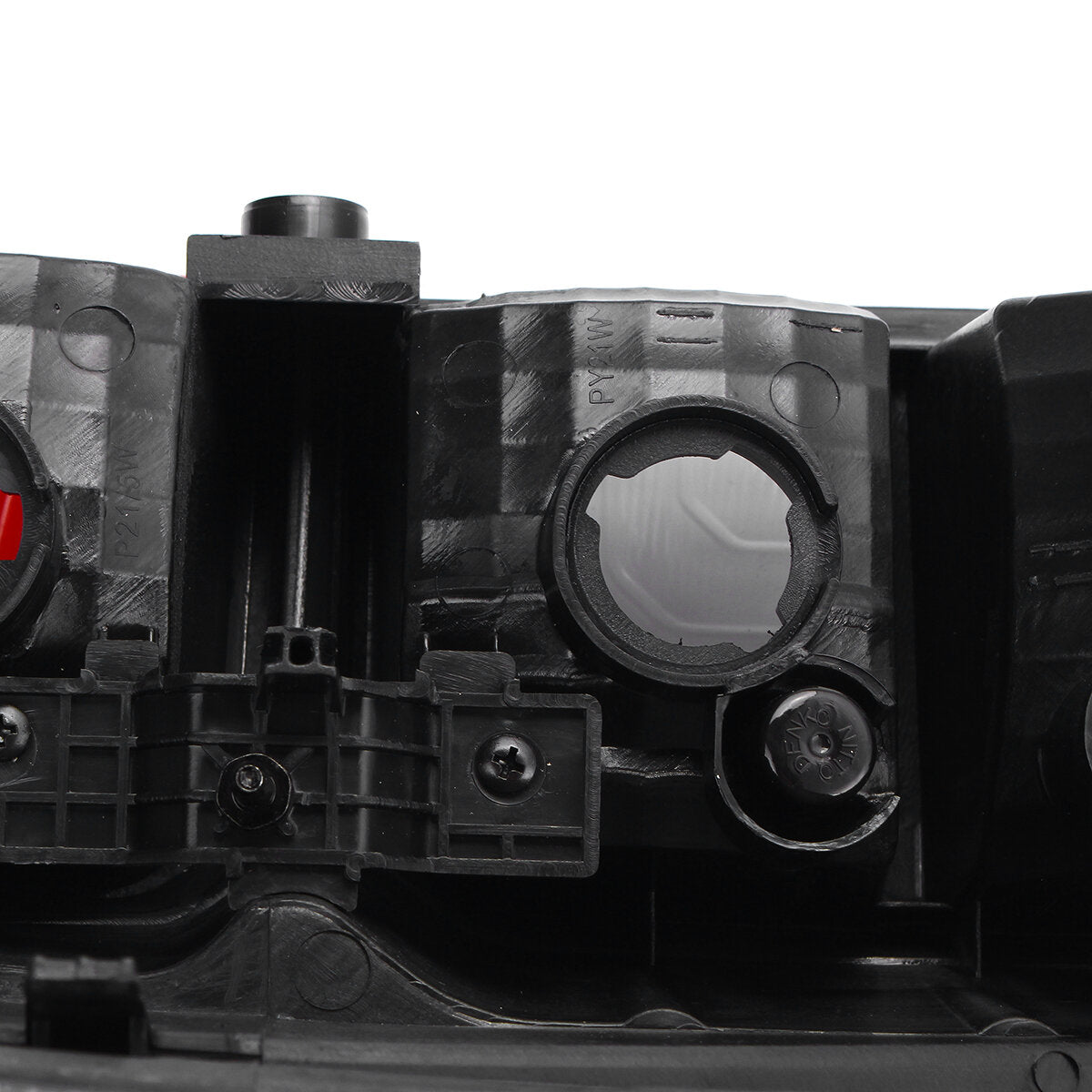 Car Rear Tail Light Red with NO Bulbs Wire Left/Right